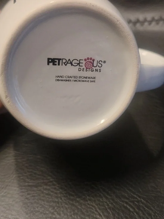 PetRageous Dog Lovers Stoneware Mug - "The Dog Loves Me Best" NEW - Picture 7 of 7
